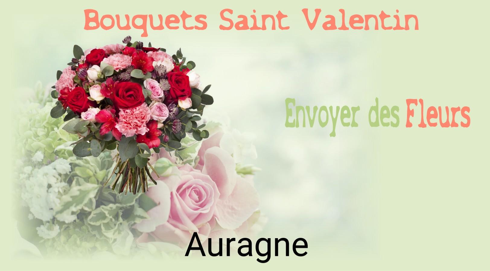 Roses de Saint-Valentin livrées à Auragne